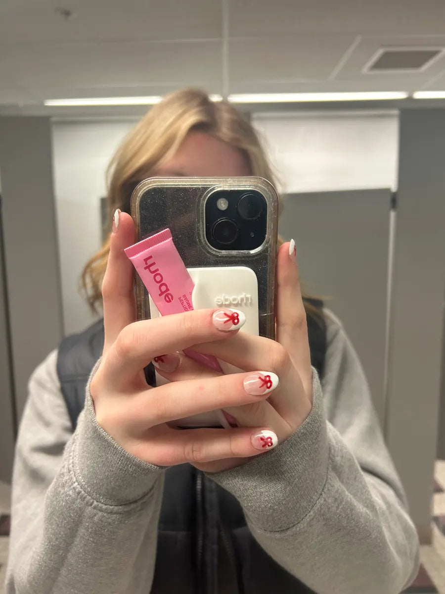 Customer photo of the snap-on lip case