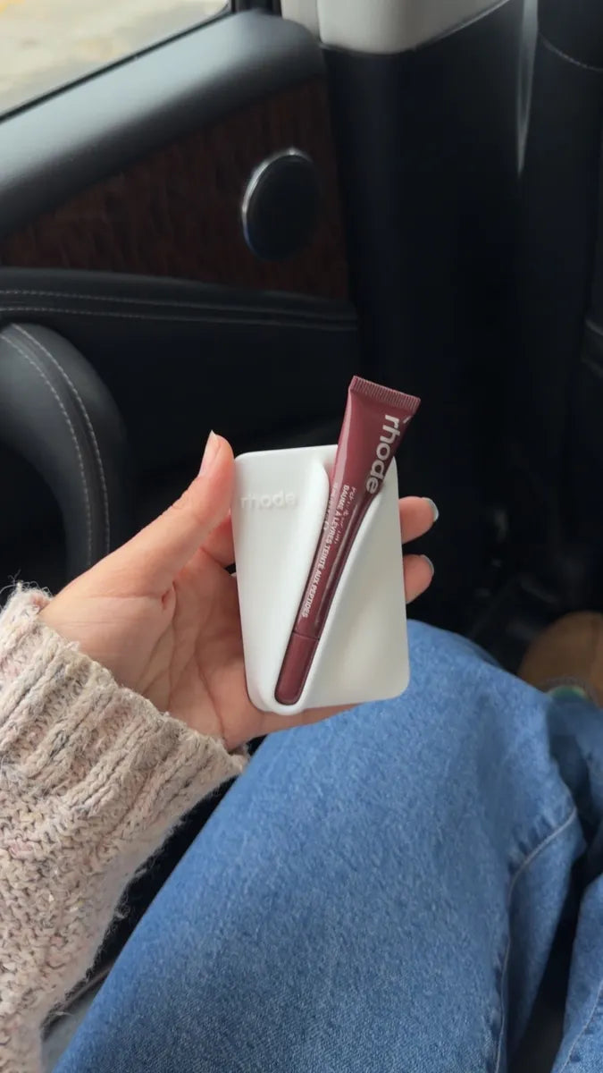 Customer photo of the snap-on lip case